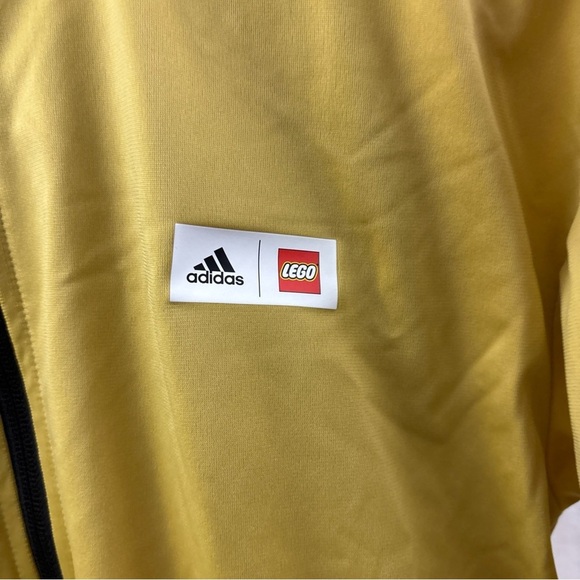 Adidas LEGO Big Youth  Tracksuit Size XL NWT Gold Black - Picture 2 of 15